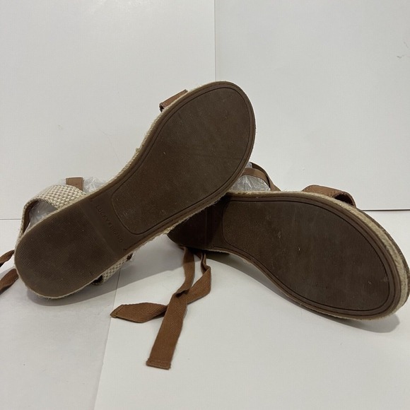 Lucky Brand Garston Espadrille Women Gladiator Strappy Strap Sandal 9M/40M-B7 - Picture 10 of 11